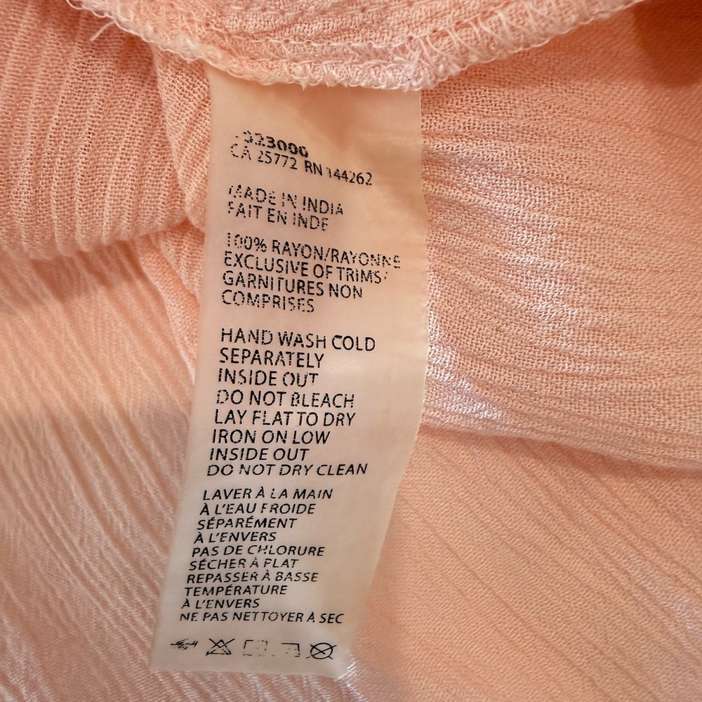 Dex Babydoll Ethereal Y2K Top Size Medium Boho Victorian Romantic Milkmaid - Picture 9 of 9